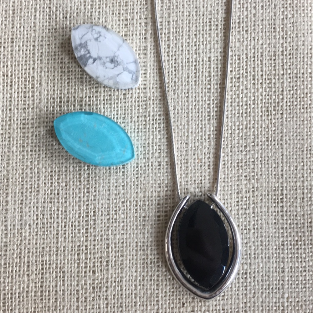Silpada Interchangeable 3-in-1 necklace